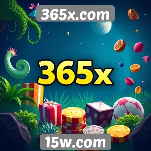 A variedade de jogos disponíveis no 365x.com